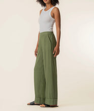 Load image into Gallery viewer, Linen Wide Leg - Dill
