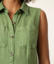 Load image into Gallery viewer, Linen Midi - Olive
