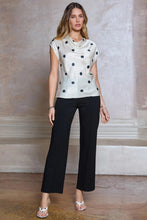 Load image into Gallery viewer, Polka Dot Cowl Top
