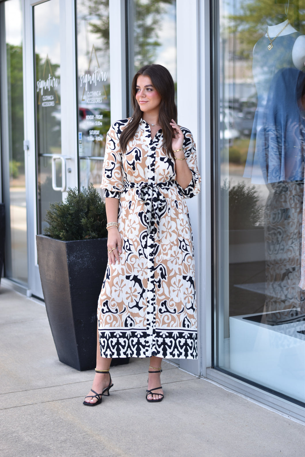 Ethnic Border Midi