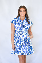 Load image into Gallery viewer, Azure Petals Dress
