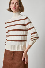 Load image into Gallery viewer, Stripe Turtleneck Sweater
