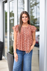 Spiced Mosaic Top