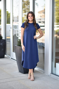 Curve Midi - Navy