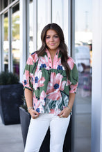 Load image into Gallery viewer, Olive Bloom Blouse
