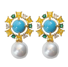 Load image into Gallery viewer, Palm Beach Earring
