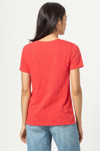 Azalea Back Seam Tee