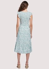 Load image into Gallery viewer, Claire Midi Dress - Oil Blue
